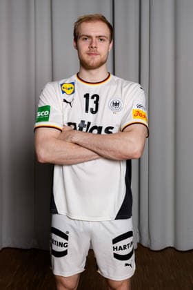 Hannover: Handball - EM 2026 - Deutschland - Pressekonferenz Matthes Langhoff (Deutschland) Portrait Gesicht Hannover Deutschland