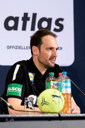 Hannover: Handball - EM 2026 - Deutschland - Pressekonferenz Teammanager Benjamin Chatton (Deutschland) Hannover Deutschland