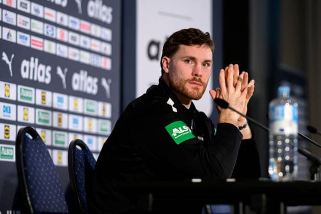 Hannover: Handball - EM 2026 - Deutschland - Pressekonferenz Johannes Golla (Deutschland) Hannover Deutschland