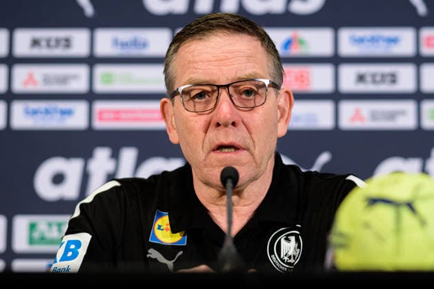 Hannover: Handball - EM 2026 - Deutschland - Pressekonferenz Trainer Alfred Gislason (Deutschland) Hannover Deutschland