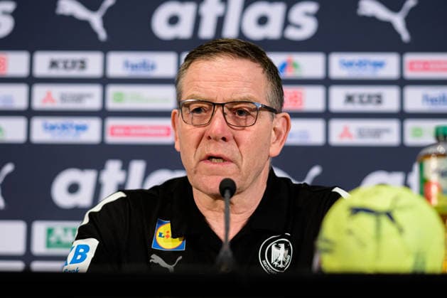 Hannover: Handball - EM 2026 - Deutschland - Pressekonferenz Trainer Alfred Gislason (Deutschland) Hannover Deutschland