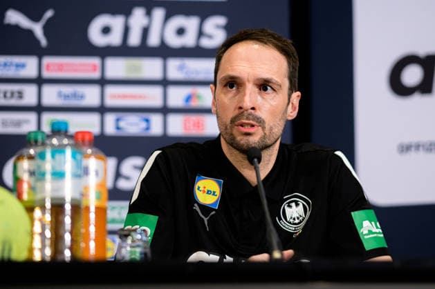 Hannover: Handball - EM 2026 - Deutschland - Pressekonferenz Teammanager Benjamin Chatton (Deutschland) Hannover Deutschland