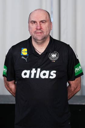 12.01.2026, xydrx, Handball, Portraittermin der Deutschen Nationalmannschaft in Hannover vor der EHF Euro 2026: Erik Wudtke (Co-Trainer) Niedersachsen Deutschland