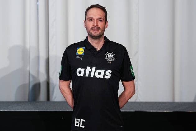 12.01.2026, xydrx, Handball, Portraittermin der Deutschen Nationalmannschaft in Hannover vor der EHF Euro 2026: Benjamin Chatton (Manager Nationalmannschaft) Niedersachsen Deutschland