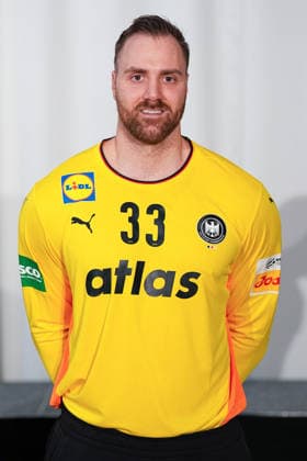 12.01.2026, xydrx, Handball, Portraittermin der Deutschen Nationalmannschaft in Hannover vor der EHF Euro 2026: Andreas Wolff Niedersachsen Deutschland