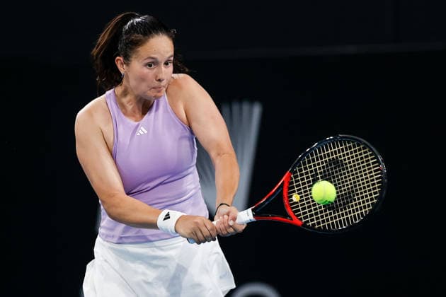 January 12, 2026, Adelaide, South Australia, Australia: DARIA KASATKINA of Australia in action, during the 2026 Adelaide International Tennis Tournament Adelaide Australia - ZUMAw216 20260112_zsp_w216_031 Copyright: xMarkxWilloughbyx