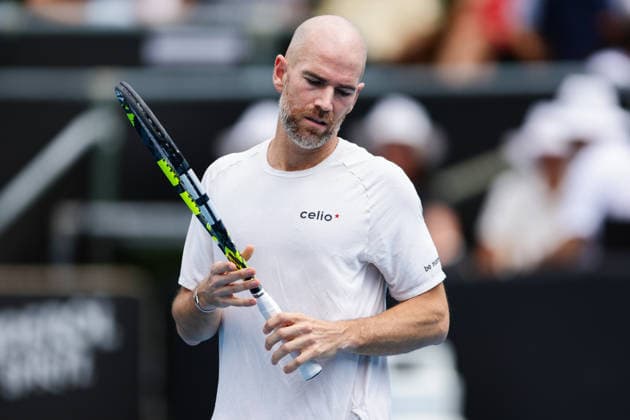 France s Adrian Mannarino dejected during Round 32 Singles Men™s ASB Classic Tennis Tournament at Manuka Doctor Arena, Auckland, New Zealand on Monday 12 January 2026. Photo: Joshua Devenie z Copyright: xx