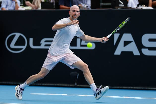France s Adrian Mannarino during Round 32 Singles Men™s ASB Classic Tennis Tournament at Manuka Doctor Arena, Auckland, New Zealand on Monday 12 January 2026. Photo: Joshua Devenie z Copyright: xx