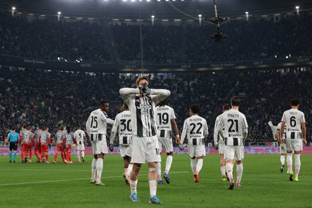 Turin, Italy, 12th January 2026. Kenan Yildiz of Juventus celebrates after scoring to give the hosts a 3-0 lead during the Juventus vs US Cremonese Serie A match at Allianz Stadium, Turin. Picture credit should read: Jonathan Moscrop Sportimage EDITORIAL USE ONLY. No use with unauthorised audio, video, data, fixture lists, club league logos or live services. Online in-match use limited to 120 images, no video emulation. No use in betting, games or single club league player publications. SPI_049_JM_JUVE_CREMONESE_ SPI-4412-0049