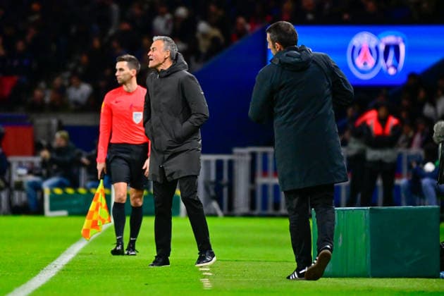 FOOTBALL : PSG vs PFC - Coupe de France - 12 01 2026 Luis Enrique Martinez ( coach PSG ) during the French Cup match between Paris Saint Germain and Paris Football Club at Parc Des Princes on January 12 , 2026 in Paris, France. ( Photo by Federico Pestelini PsnewZ ) - ParisFrance  Copyright: xFedericoxPestelinix