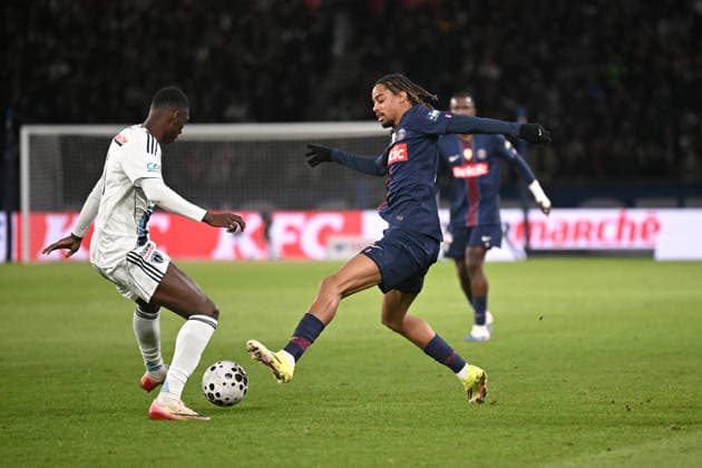 Paris Saint-Germain v Paris FC - French Cup 2025 2026 29 Bradley BARCOLA (psg) during the French Cup match between Paris and Paris on January 12, 2026 at Parc des Princes in Paris, France. Paris France  Copyright: xFEPx 776440462