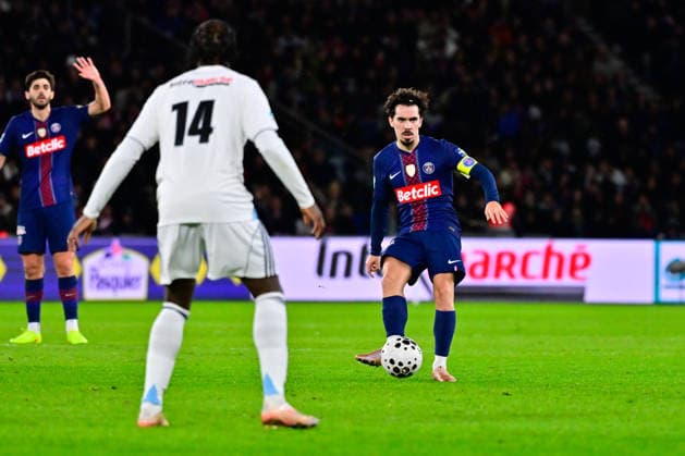 FOOTBALL : PSG vs PFC - Coupe de France - 12 01 2026 Vitinha Vitor Machado ( PSG ) during the French Cup match between Paris Saint Germain and Paris Football Club at Parc Des Princes on January 12 , 2026 in Paris, France. ( Photo by Federico Pestelini PsnewZ ) - ParisFrance  Copyright: xFedericoxPestelinix