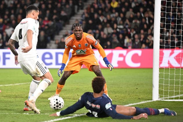 Paris Saint-Germain v Paris FC - French Cup 2025 2026 16 Obed NKAMBADIO (pfc) during the French Cup match between Paris and Paris on January 12, 2026 at Parc des Princes in Paris, France. Paris France  Copyright: xFEPx 776440462