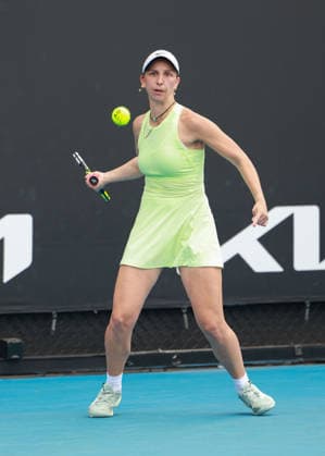 Tamara Korpatsch (GER), Australian Open 2026 Qualifikation, Melbourne Park, Melbourne, Victoria, Australia. Copyright: xJuergenxHasenkopfx