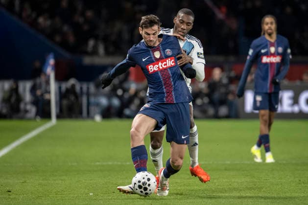 French Cup - PSG v Paris FC Action during the French Cup round of 32 football match between Paris Saint-Germain (PSG) and Paris FC at the Parc des Princes stadium in Paris on January 12, 2026. Photo by Eliot Blondet ABACAPRESS.COM Paris France France  Copyright: xBlondetxEliot ABACAx