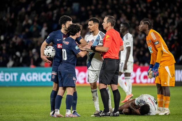 French Cup - PSG v Paris FC Action during the French Cup round of 32 football match between Paris Saint-Germain (PSG) and Paris FC at the Parc des Princes stadium in Paris on January 12, 2026. Photo by Eliot Blondet ABACAPRESS.COM Paris France France  Copyright: xBlondetxEliot ABACAx