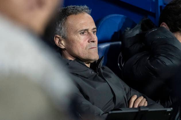 French Cup - PSG v Paris FC Paris Saint-Germain s Spanish head coach Luis Enrique during the French Cup round of 32 football match between Paris Saint-Germain (PSG) and Paris FC at the Parc des Princes stadium in Paris on January 12, 2026. Photo by Eliot Blondet ABACAPRESS.COM Paris France France  Copyright: xBlondetxEliot ABACAx