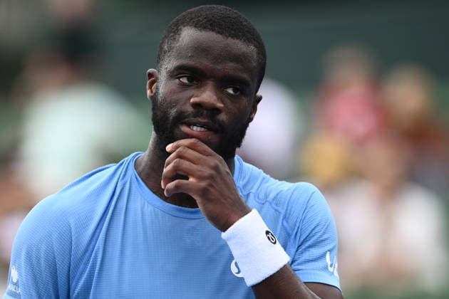 TENNIS KOOYONG CLASSIC, Frances Tiafoe of the US in action against Karen Khachanov of Russia during the Kooyong Classic at the Kooyong Lawn Tennis Club in Melbourne, Tuesday, January 13, 2026. ( NO ARCHIVING, EDITORIAL USE ONLY MELBOURNE VICTORIA AUSTRALIA  Copyright: xJOELxCARRETTx 20260113145431690880