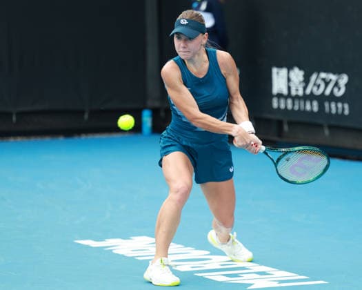 Maria Timofeeva, Australian Open 2026 Qualifikation, Melbourne Park, Melbourne, Victoria, Australia. Copyright: xJuergenxHasenkopfx