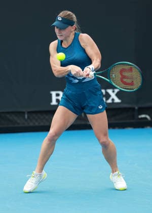 Maria Timofeeva, Australian Open 2026 Qualifikation, Melbourne Park, Melbourne, Victoria, Australia. Copyright: xJuergenxHasenkopfx