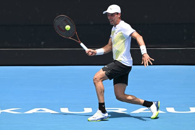 Spain™s Roberto Bautista Agut during his first round singles match at the ASB Classic Men™s ATP, Tennis Herren 250 tennis tournament at Manuka Doctor Arena, Auckland,New Zealand. Tuesday 13 January 2026. Photo: Andrew Cornaga z Auckland New Zealand Copyright: xAndrewxCornaga x