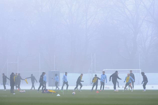 DEU, DFL, 2. FBL Hertha BSC, Training, 13.01.2026, Sportforum, Berlin, DEU, DFL, 2. FBL Hertha BSC, Training, im Bild Hertha-Spielerkreis DFL - regulations prohibit any use of Photographs as image sequences and or quasi-video