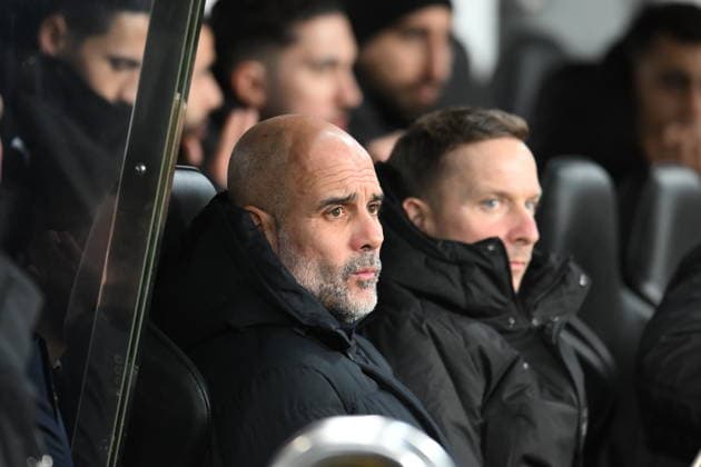 Newcastle United v Manchester City - Carabao Cup Semi Final First Leg Manchester City manager Pep Guardiola is present during the Carabao Cup Semi Final First Leg match between Newcastle United and Manchester City at St. James s Park in Newcastle, United Kingdom, on January 13, 2026. Newcastle Tyne and Wear United Kingdom  Copyright: xMIxNewsx originalFilename:fletcher-newcastl260113_np1dj.jpg