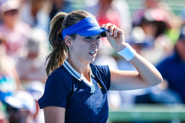 January 14, 2026, Melbourne, Victoria, Australia: Katie Boulter of Great Britain plays against Elizabeth Mandlik of USA on Day 2 of the 2026 Kooyong Classic Elizabeth Mandlik of USA won Katie Boulter of Great Britain Melbourne Australia - ZUMAs197 20260114_aaa_s197_037 Copyright: xChrisxPutnamx