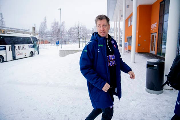 Handball European Championship Bekkestua 20260114 National team manager Jonas Wille at the handball boys training in Nadderud arena before the European Handball Championship matches Photo Stian Lysberg Solum NTB Bekkestua Norway EDITORIAL USE ONLY RESTRICTED USE FOR BETTING COMPANIES  Copyright: xStianxLysbergxSolumx xNTBx