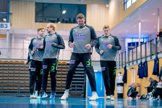Handball European Championship Bekkestua 20260114 Vetle Ronningen at the handball boys training in Nadderud arena before the European Handball Championship matches Photo Stian Lysberg Solum NTB Bekkestua Norway EDITORIAL USE ONLY RESTRICTED USE FOR BETTING COMPANIES  Copyright: xStianxLysbergxSolumx xNTBx