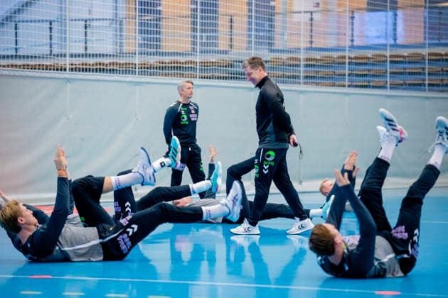 Handball European Championship Bekkestua 20260114 National team manager Jonas Wille at the handball boys training in Nadderud arena before the European Handball Championship matches Photo Stian Lysberg Solum NTB Bekkestua Norway EDITORIAL USE ONLY RESTRICTED USE FOR BETTING COMPANIES  Copyright: xStianxLysbergxSolumx xNTBx