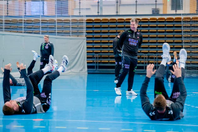 Handball European Championship Bekkestua 20260114 National team manager Jonas Wille at the handball boys training in Nadderud arena before the European Handball Championship matches Photo Stian Lysberg Solum NTB Bekkestua Norway EDITORIAL USE ONLY RESTRICTED USE FOR BETTING COMPANIES  Copyright: xStianxLysbergxSolumx xNTBx