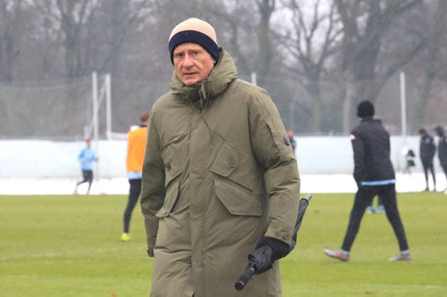 DEU, DFL, 2. FBL Hertha BSC, Training, 14.01.2026, Sportforum, Berlin, DEU, DFL, 2. FBL Hertha BSC, Training, im Bild Dr. Peter Goerlich - Geschaeftsfuehrung DFL - regulations prohibit any use of Photographs as image sequences and or quasi-video