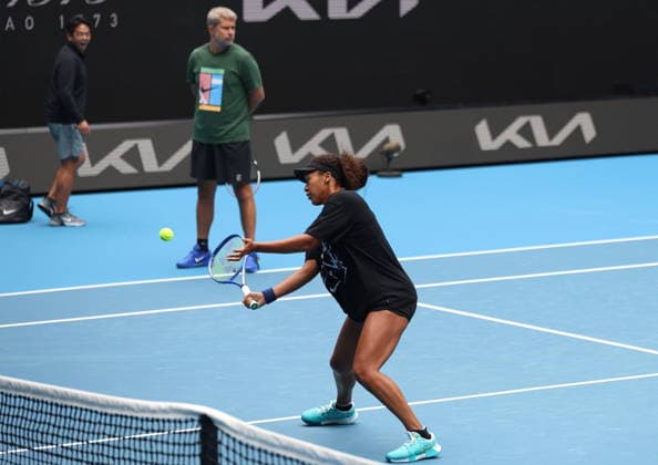 TENIS AUSTRALIAN OPEN 2026 14012026 N Z NAOMI OSAKA I TOMASZ WIKTOROWSKI PODCZAS TRENINGU PRZED AUSTRALIAN OPEN W MELBOURNE MARCIN CHOLEWINSKI NEWSPIX.PL TENIS AUSTRALIAN OPEN 2026 14012026 NAOMI OSAKA AND TOMASZ WIKTOROWSKI DURING PRACTICE SESSION BEFORE AUSTRALIAN OPEN IN MELBOURNE NEWSPIX.PL --- newspix.pl 