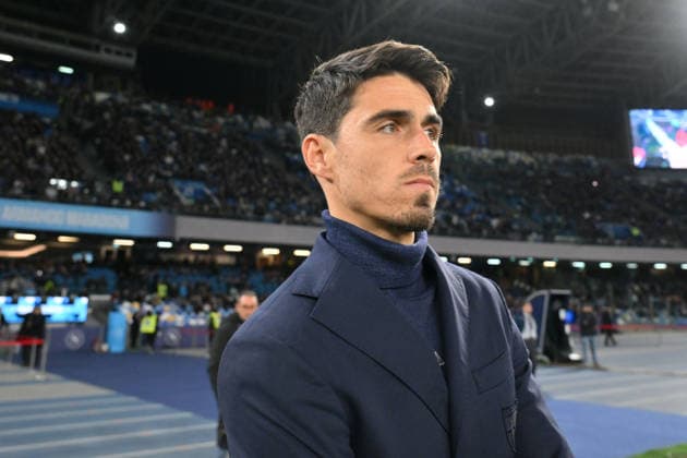 Carlos Cuesta head coach of Parma during the match of 16th day of the Serie A Championship between S.S.C. Napoli and Parma at the Maradona Stadium on Jan 14, 2026 in Naples, Italy. during SSC Napoli vs Parma Calcio, Italian soccer Serie A match in Naples, Italy, January 14 2026  Copyright: xRobertoxRamaccia IPAxSportx xipa-agency.netx xx IPA_70062149 IPA_Agency_IPA70062149