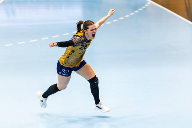 14.01.2026, GER, Handball, Frauen, Saison 2025 2026, Alsco 1.Bl, 13.Spieltag, Thueringer HC - Buxtehuder SV Teresa von Prittwitz (Buxtehuder SV) 99947 Bad Langensalza Salza Halle Sporthalle Mehrz Thüringen Deutschland