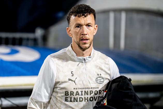 2026-01-14 FC Den Bosch v PSV - Dutch EuroJackpot KNVB Beker DEN BOSCH, NETHERLANDS - JANUARY 14: Ivan Perisic of PSV looks on during the Dutch EuroJackpot KNVB Beker match between FC Den Bosch and PSV at Stadion De Vliert on January 14, 2026 in Den Bosch, Netherlands. Den Bosch Stadion De Vliert Netherlands Content not available for redistribution in The Netherlands directly or indirectly through any third parties. Copyright: xGabrielxCalvinoxAlonsox