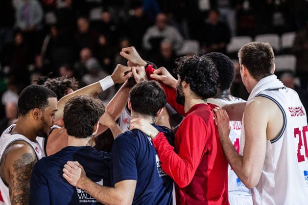 Unahotels Reggio Emilia during Pallacanestro Reggiana vs KK Bosna BH telecom, Basketball FIBA Europe Cup match in Reggio Emilia , Italy, January 14 2026  Copyright: xAlessandroxCatellani IPAxSportx xipa-agency.netx xx IPA_70071661 IPA_Agency_IPA70071661