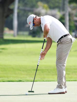 January 14, 2026, Honolulu, Hawaii, USA: ADAM SCOTT putts on the 3rd Green during the Pro-Am round at the 2026 Sony Open in Honolulu, Hawaii on January 14, 2026. Honolulu USA - ZUMAm310 20260114_zsp_m310_019 Copyright: xElliotxMilesx