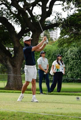 January 14, 2026, Honolulu, Hawaii, USA: New Zealand actor KARL URBAN tees off from the 4th Hole during the Pro-Am round at the 2026 Sony Open in Honolulu, Hawaii on January 14, 2026. Honolulu USA - ZUMAm310 20260114_zsp_m310_030 Copyright: xElliotxMilesx