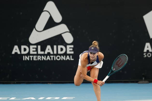 January 15, 2026, Adelaide, South Australia, Australia: JAQUELINE CRISTIAN of Romania in action during her quarter final match against K. Birrell of Australia, during the 2026 Adelaide International Tennis Tournament Adelaide Australia - ZUMAw216 20260115_zsp_w216_002 Copyright: xMarkxWilloughbyx