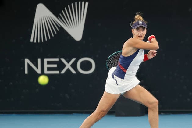 January 15, 2026, Adelaide, South Australia, Australia: JAQUELINE CRISTIAN of Romania in action during her quarter final match against K. Birrell of Australia, during the 2026 Adelaide International Tennis Tournament Adelaide Australia - ZUMAw216 20260115_zsp_w216_006 Copyright: xMarkxWilloughbyx