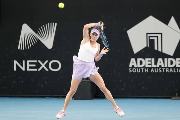 January 15, 2026, Adelaide, South Australia, Australia: KIMBERLY BIRRELL of Australia in action during her quarter final win over J. Cristian of Romania 5:7, 6:1, 7:5, during the 2026 Adelaide International Tennis Tournament Adelaide Australia - ZUMAw216 20260115_zsp_w216_026 Copyright: xMarkxWilloughbyx