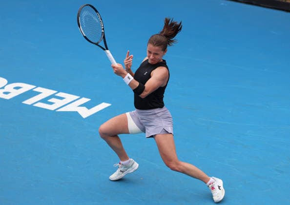 January 15, 2026, Melbourne, Victoria, Australia: MAJA CHWALINSKA of Poland during the match of Australian Open qualification, Melbourne, Australia. Melbourne Australia - ZUMAc278 20260115_zsp_c278_005 Copyright: xMarcinxCholewinskix