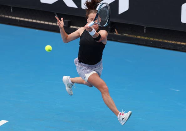 January 15, 2026, Melbourne, Victoria, Australia: MAJA CHWALINSKA of Poland during the match of Australian Open qualification, Melbourne, Australia. Melbourne Australia - ZUMAc278 20260115_zsp_c278_014 Copyright: xMarcinxCholewinskix