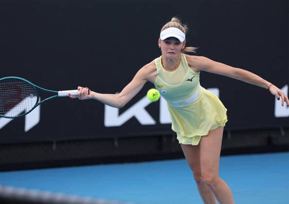 January 15, 2026, Melbourne, Victoria, Australia: LINDA KLIMOVICOVA of Poland during the match of Australian Open qualification, Melbourne, Australia. Melbourne Australia - ZUMAc278 20260115_zsp_c278_022 Copyright: xMarcinxCholewinskix