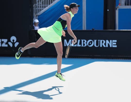 Lilli Tagger (AUT),Australian Open 2026 Qualifikation Melbourne Park, Melbourne, Victoria, Australia. Copyright: xJuergenxHasenkopfx