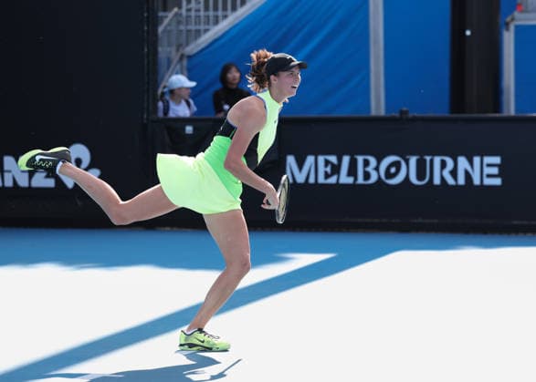 Lilli Tagger (AUT),Australian Open 2026 Qualifikation Melbourne Park, Melbourne, Victoria, Australia. Copyright: xJuergenxHasenkopfx