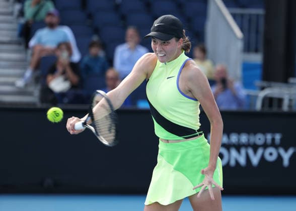 Lilli Tagger (AUT),Australian Open 2026 Qualifikation Melbourne Park, Melbourne, Victoria, Australia. Copyright: xJuergenxHasenkopfx