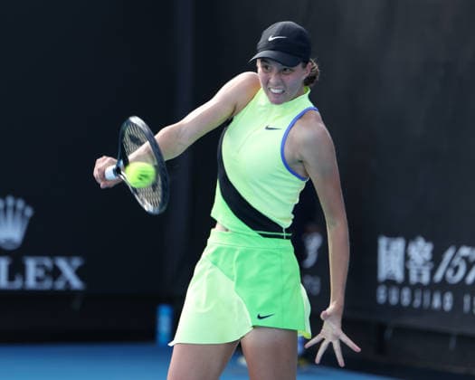 Lilli Tagger (AUT),Australian Open 2026 Qualifikation Melbourne Park, Melbourne, Victoria, Australia. Copyright: xJuergenxHasenkopfx